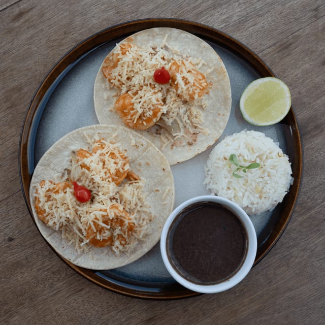 Shrimp Tacos.