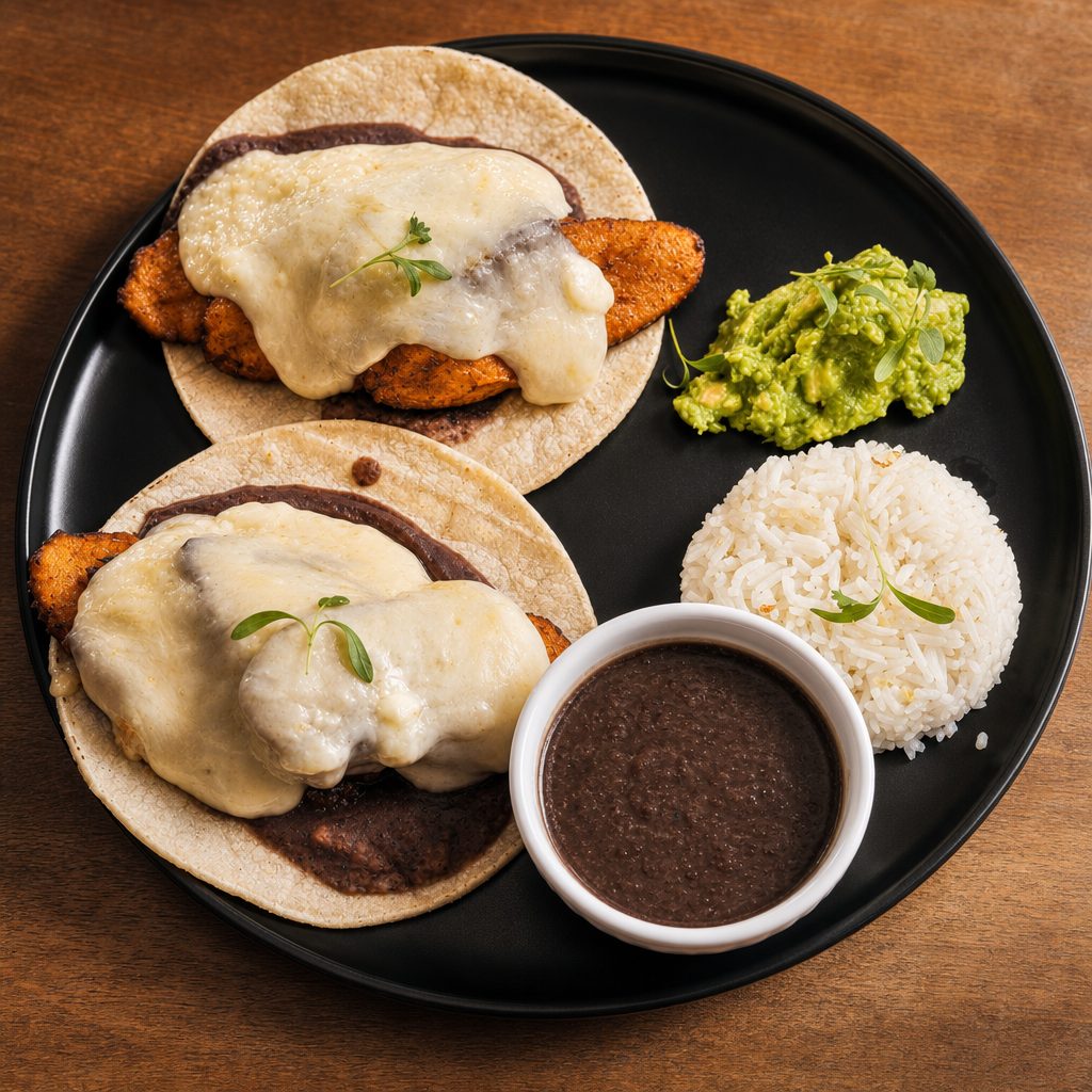 Plantain Tacos (Vg).