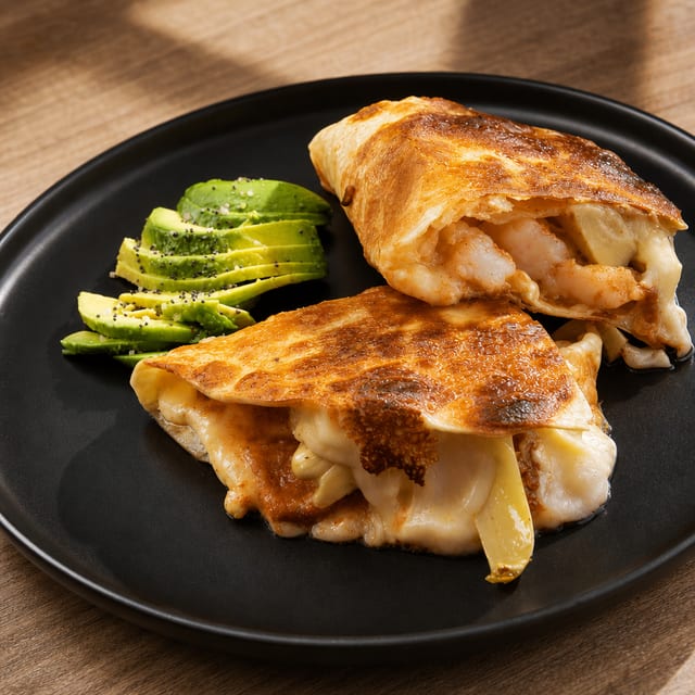 Shrimp Quesadilla.
