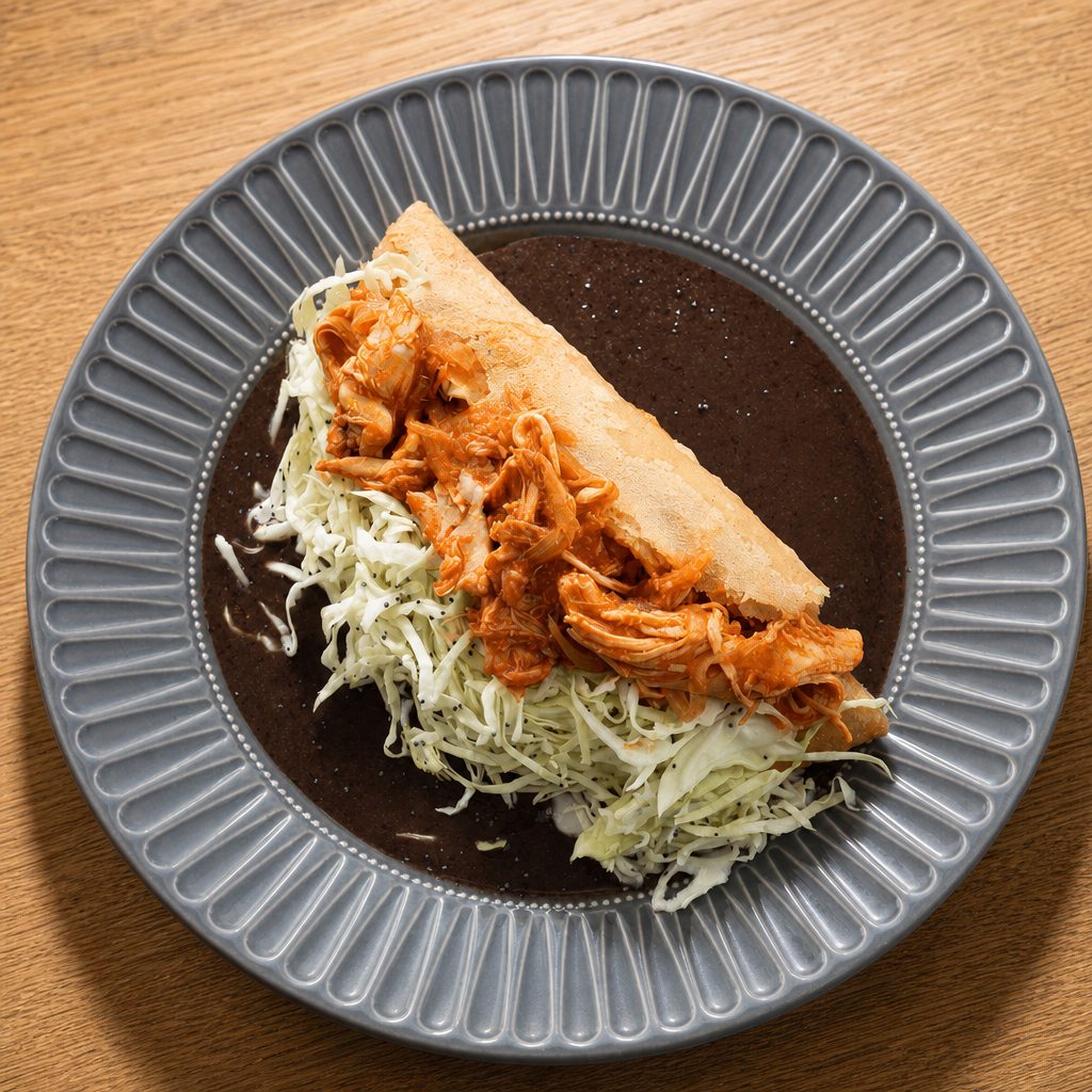 Tinga Empanada.
