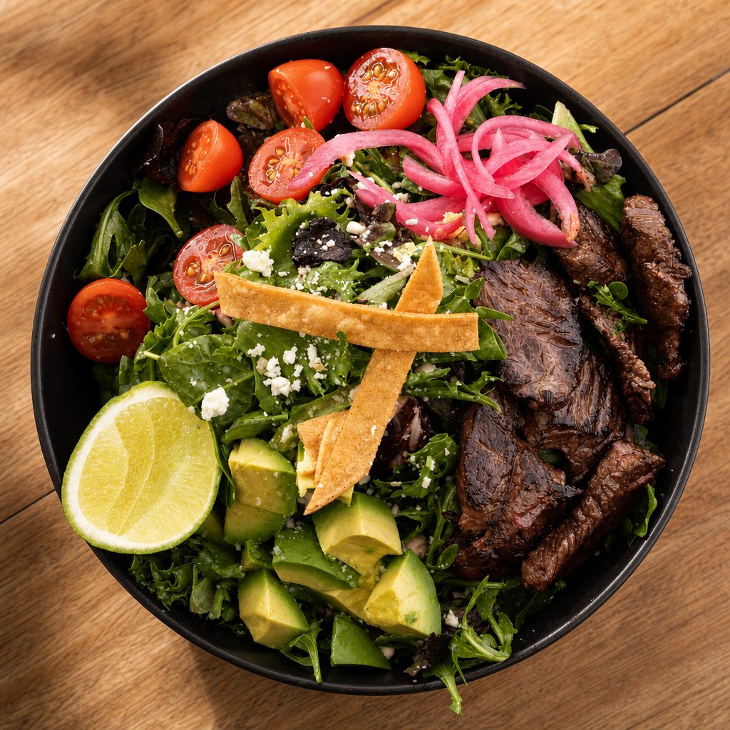 Carne Asada Salad.